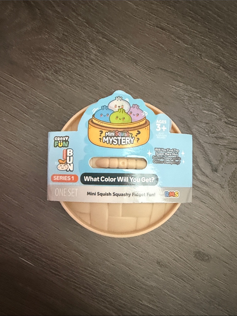 Mini Squishy Mystery Dumpling - Cream